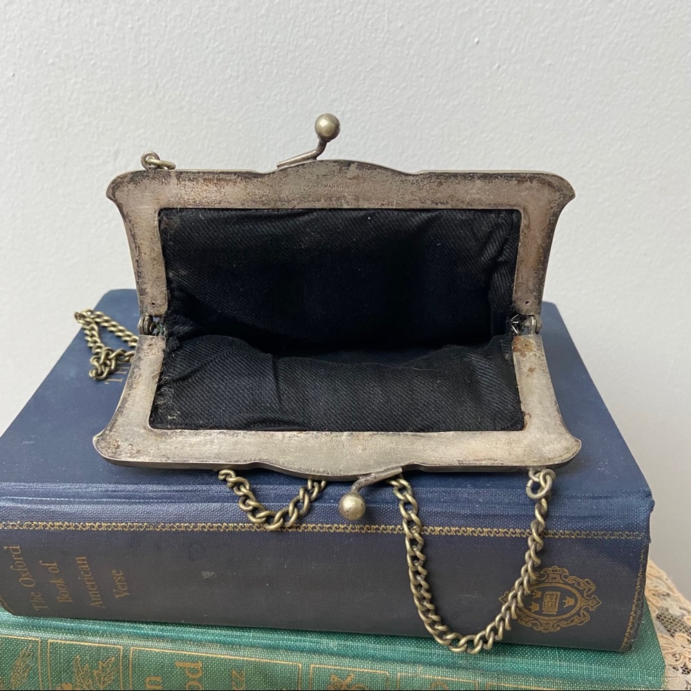 1920’s Glass Bead Floral Bag - Picture 7 of 13